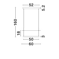 Nova Luce 9580572 DIONA Pendelleuchte Schwarz / Weiß 6