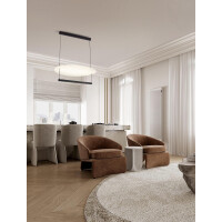 Nova Luce 9580573 DIONA Pendelleuchte Schwarz / Weiß 2