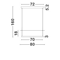 Nova Luce 9580573 DIONA Pendelleuchte Schwarz / Weiß 6