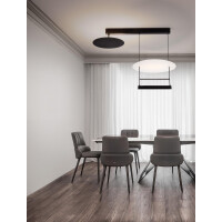 Nova Luce 9580678 DIONA Deckenleuchte Schwarz / Weiß 2