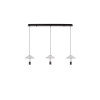 Nova Luce 9695277 ANAFI Pendelleuchte Schwarz