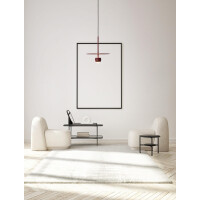 Nova Luce 9870047 EDEM Pendelleuchte Rot 2