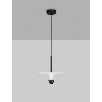 Nova Luce 9186702 LUET Pendelleuchte Schwarz/Weiß 3