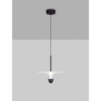 Nova Luce 9186702 LUET Pendelleuchte Schwarz/Weiß 4