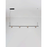 Nova Luce 9088131 SIRMOS Pendelleuchte Schwarz/Mokka 3
