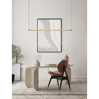 Nova Luce 9088111 LIOS Pendelleuchte Schwarz/Mokka 2