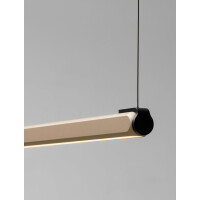 Nova Luce 9088111 LIOS Pendelleuchte Schwarz/Mokka 5