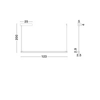 Nova Luce 9088111 LIOS Pendelleuchte Schwarz/Mokka 6