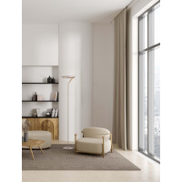 Nova Luce 9088142 TILIA Stehlampe Mocca/Coffee 2