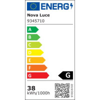 Nova Luce 9345710 EPOS Pendelleuchte Weiß 8