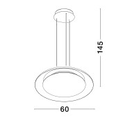 Nova Luce 9345710 EPOS Pendelleuchte Weiß 7