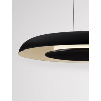 Nova Luce 9345711 EPOS Pendelleuchte Schwarz/Weiß 5