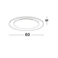 Nova Luce 9345704 EPOS Deckenleuchte Weiß 6