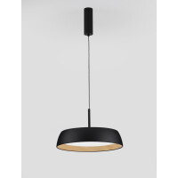 Nova Luce 9030507 SIGI Pendelleuchte Schwarz/Holz 3