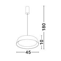 Nova Luce 9030507 SIGI Pendelleuchte Schwarz/Holz 6