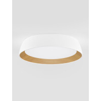 Nova Luce 9030502 SIGI Deckenleuchte Weiß/Holz 3