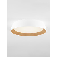 Nova Luce 9030502 SIGI Deckenleuchte Weiß/Holz 4