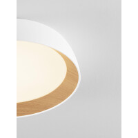 Nova Luce 9030502 SIGI Deckenleuchte Weiß/Holz 5