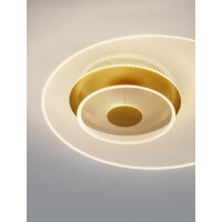 Nova Luce 9030640 COPO Deckenleuchte Gold 6