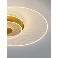 Nova Luce 9030640 COPO Deckenleuchte Gold 7