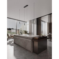 Nova Luce 9001103 STRITA Pendelleuchte Schwarz 2
