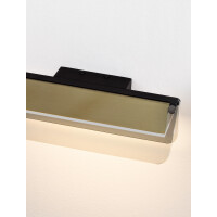 Nova Luce 9009134 APNEA Wandleuchte Schwarz/Gold 5