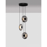 Nova Luce 9416946 BALLET Pendelleuchte Schwarz 4