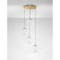 Nova Luce 9416942 GALEO Pendelleuchte Gold 3