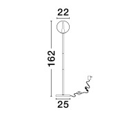 Nova Luce 9416943 GALEO Stehlampe Gold 7