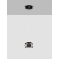 Nova Luce 9416954 BIOS Pendelleuchte Schwarz/Rauch 3