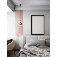 Nova Luce 9236206 KITA Pendelleuchte Schwarz/Rauch 2