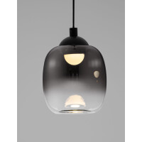 Nova Luce 9236206 KITA Pendelleuchte Schwarz/Rauch 5