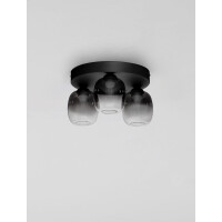 Nova Luce 9236209 KITA Deckenleuchte Schwarz/Rauch 3