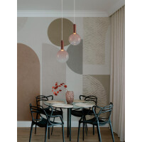 Nova Luce 9009102 NOSTOS Pendelleuchte Pink 2