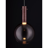 Nova Luce 9030543 NOSTOS Pendelleuchte Braun/Gold 6
