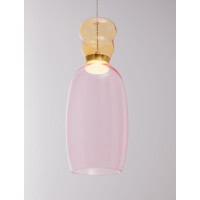 Nova Luce 9030545 PLUMA Pendelleuchte Gold/Pink/Gelb 5
