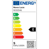 Nova Luce 9030546 PLUMA Pendelleuchte Gold/Grün/Gelb 8