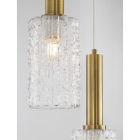 Nova Luce 9009274 CERTA Pendelleuchte Schwarz / Gold 6