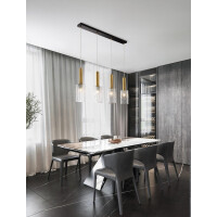 Nova Luce 9009275 CERTA Pendelleuchte Schwarz / Gold 2