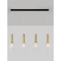 Nova Luce 9009275 CERTA Pendelleuchte Schwarz / Gold 3