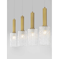 Nova Luce 9009275 CERTA Pendelleuchte Schwarz / Gold 6