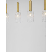 Nova Luce 9009275 CERTA Pendelleuchte Schwarz / Gold 8