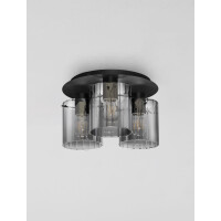 Nova Luce 9236203 MIRBI Deckenleuchte Schwarz/Rauch 3