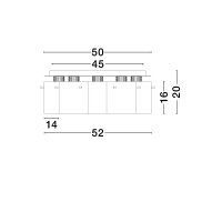 Nova Luce 9236204 MIRBI Deckenleuchte Schwarz/Rauch 8
