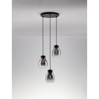 Nova Luce 9009271 BLACU Pendelleuchte Schwarz 4