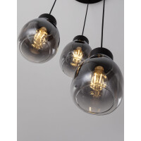 Nova Luce 9009271 BLACU Pendelleuchte Schwarz 8