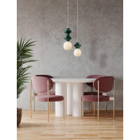 Nova Luce 9009107 CLIO Pendelleuchte Grün/Weiß 2