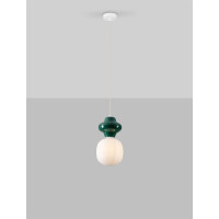 Nova Luce 9009107 CLIO Pendelleuchte Grün/Weiß 5