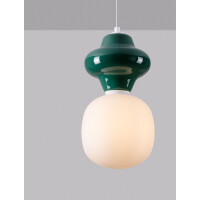 Nova Luce 9009107 CLIO Pendelleuchte Grün/Weiß 6
