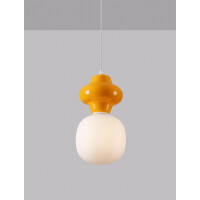 Nova Luce 9009109 CLIO Pendelleuchte Orange/Weiß 5